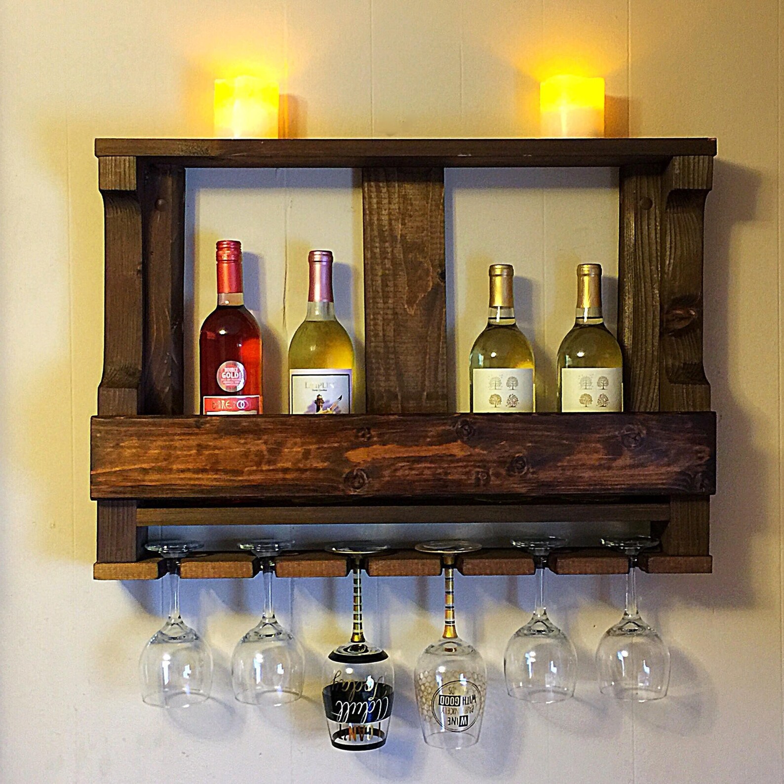 peg wine rack system